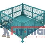 COLLAPSIBLE CAGE BIN PALLET
