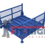 COLLAPSIBLE CAGE BIN PALLET