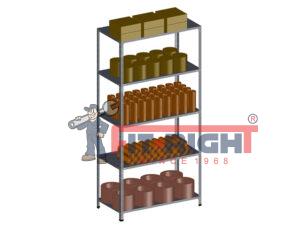 Angle Shelving Rack